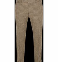Gibson Tailored Puppy Tooth Check Trousers 32R
