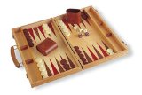 Gibsons Games Backgammon Executive Style Wooden 15