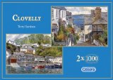 Gibsons Clovelly jigsaw puzzle. (2x1000 pieces)