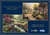 Gibsons Games Gibsons Puzzle - Bridge of Faith and Cobblestone Lane - 2 x 500 Piece Jigsaws