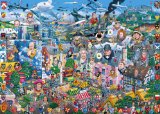 Gibsons Games Gibsons puzzle - I Love Great Britain 1000 pieces
