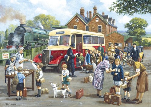 Gibsons Games Gibsons Puzzle - The Evacuees (1000 pieces)
