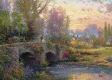 Gibsons Games Gibsons Thomas Kinkade Cobblestone Evening jigsaw puzzle. (1000 pieces)