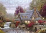 Gibsons Games Gibsons Thomas Kinkade Millers Cottage jigsaw puzzle. (1000 pieces)