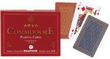 Gibsons Games Piatnik Playing Cards - Commodore Red double deck