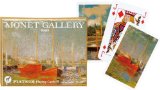 Gibsons Games Piatnik Playing Cards - Monet Gallery - Boats, double deck