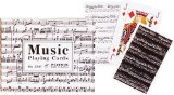 Gibsons Games Piatnik Playing Cards - Music, double deck