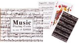Gibsons Games Piatnik Playing Cards - Music, double deck