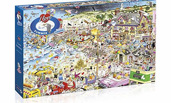 Gibsons I Love Summer Jigsaw Puzzle (1000 Pieces)