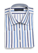 Gieves and Hawkes Bold Wide Stripe Shirt