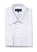 Gieves and Hawkes Classic Poplin Single Cuff Shirt - Point Collar