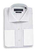 Gieves and Hawkes Fine Stripe Shirt with Contrast Collar and Cuffs