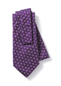 Gieves and Hawkes FLOWER PATTERN TIE