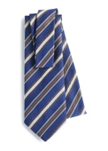 Gieves and Hawkes Texture Club Stripe Tie