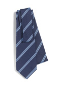 Thin Club Stripe Tie