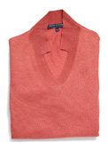 Gieves and Hawkes V-neck stand collar knitwear