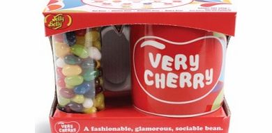 Gift Republic Jelly Belly Mug and Beans Set Very Cherry Jelly