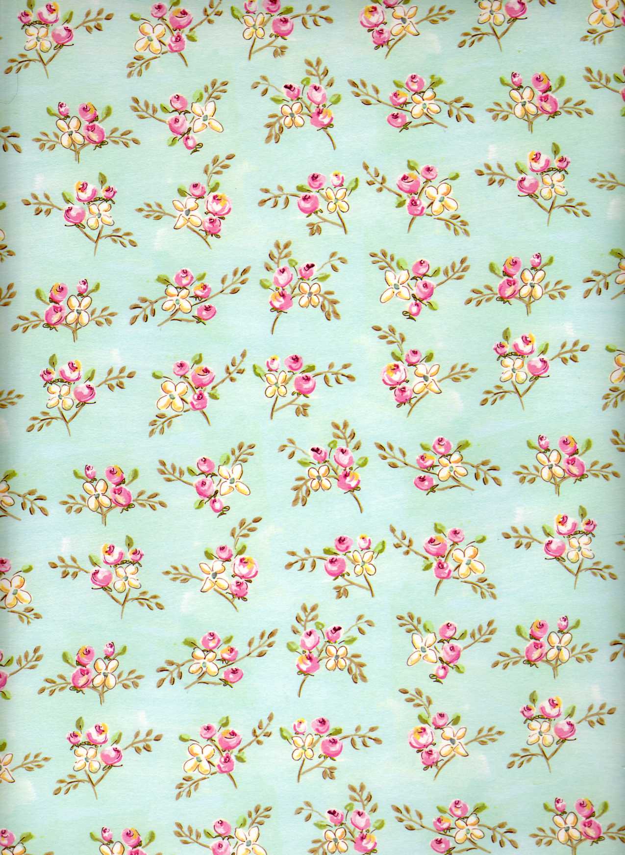Gift Wrap Fabrique Blue/Pink