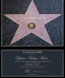 GiftRush Star of Fame Gifts, and, Cards Christmas, Gift, Idea Occasion, Gift, Idea Personalised