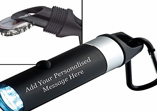 GiftsOnline4U Personalised Bottle Opener Torch