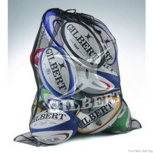Gilbert Fine Mesh Rugby Ball Bag