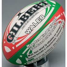 Gilbert Land Of My Fathers Rugby Ball