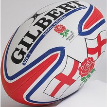 Gilbert Memorabilia England Flag Rugby Ball
