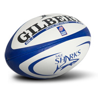 Gilbert Sale Sharks Replica Ball - Size 5.