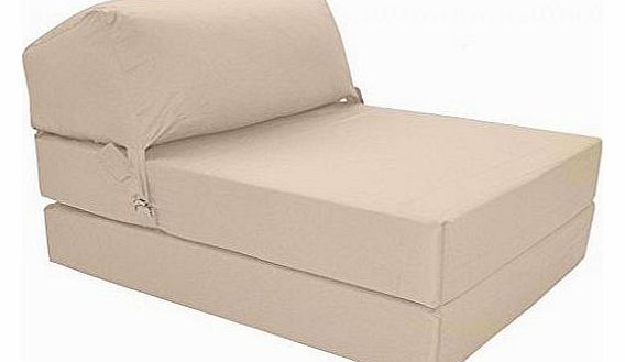 Gilda JAZZ NATURAL / CREAM DELUXE Single Chair Bed