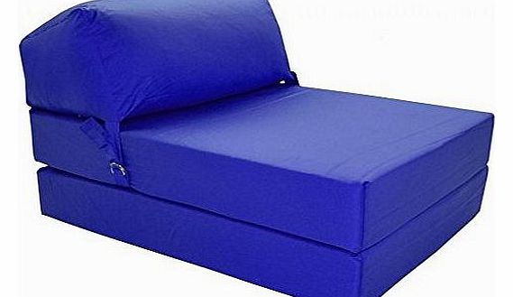 JAZZ ROYAL BLUE Single Chair Bed