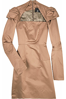 Troubador satin dress