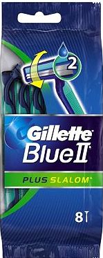 Gillette, 2041[^]10087106 Blue II Plus Slalom 8 Disposable Razors