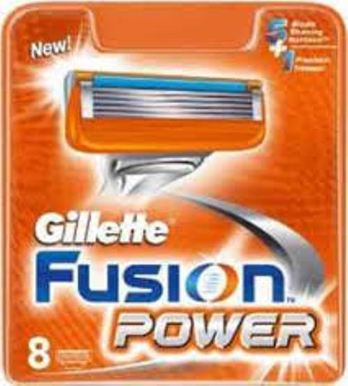 Gillette Fusion Power 8 Pack Brand New