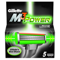 Gillette M3 Gillette M3 Power Blades (pack of 5)