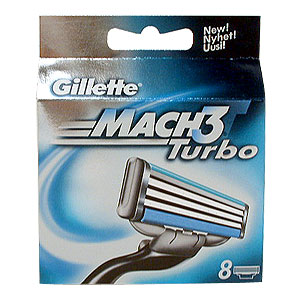 Gillette Mach 3 Turbo Cartridges - size: 8