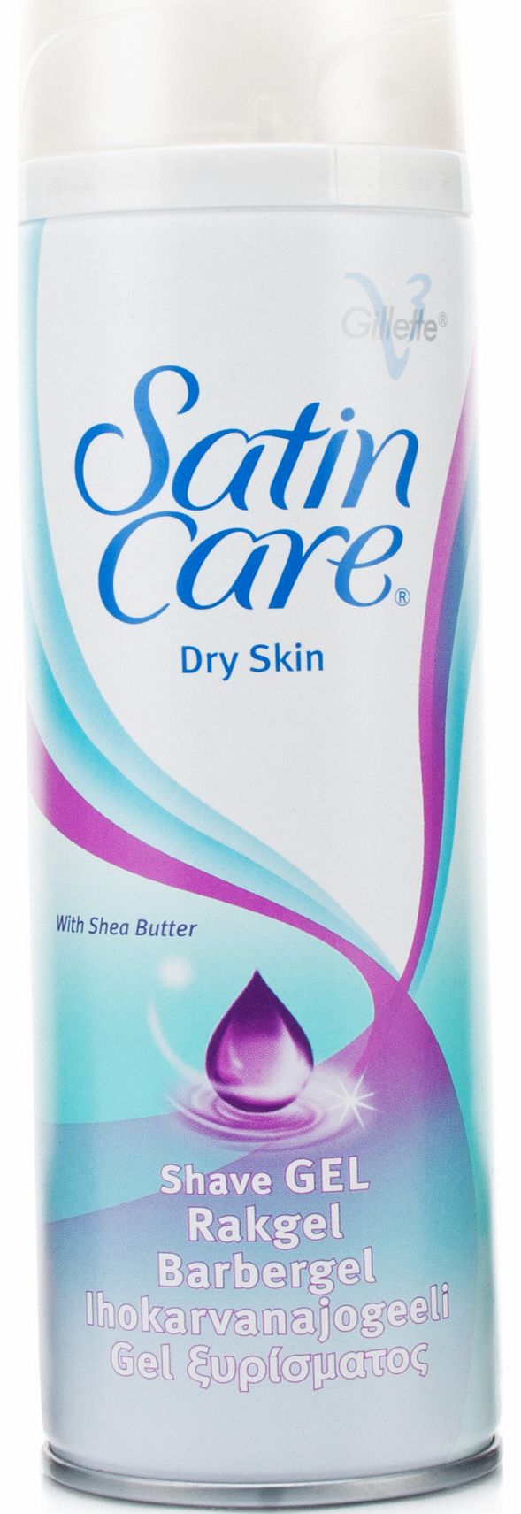 Gillette Satin Care Dry Skin Shave Gel