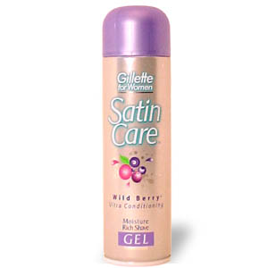 Gillette Satin Care Wild Berry - size: 200ml