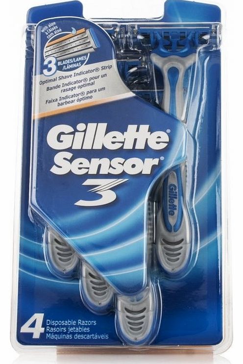 Gillette Sensor 3 Disposable Razors