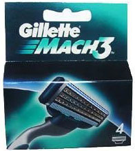Gillette Series - Mach3 Blades (4-Pack)