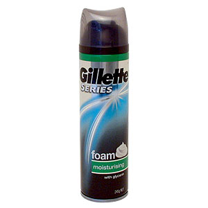 Gillette Series Foam Moisturising - size: 250ml