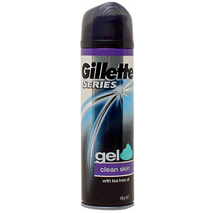 Gillette Series Shave Gel Clean Skin with Tea Tree Oil - size: 200ml