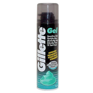 Gillette Shave Gel Sensitive - size: 200ml