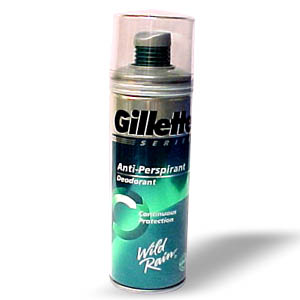Gillette Wild Rain Anti-perspirant Aerosol - size: 200ml