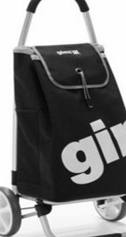 Gimi Galaxy Shopping Trolley - Black