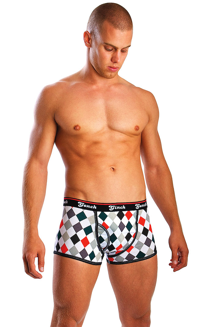 Ginch Gonch Argyle Tiger Woods Sport Shorts by Ginch Gonch