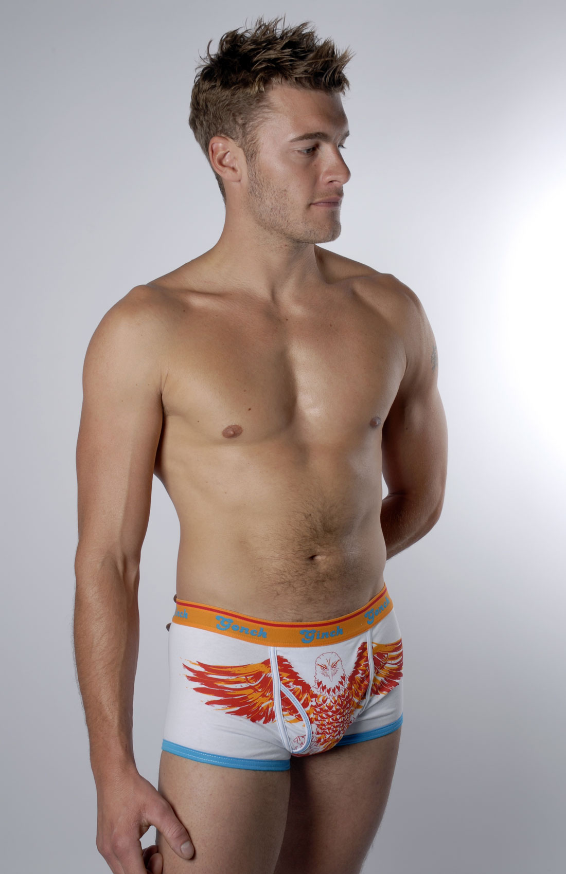 Ginch Gonch Feathers of Fire Sports Brief by Ginch Gonch