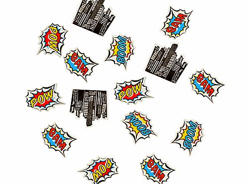 Ginger Ray Pop Art Superhero Confetti Pack