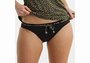 Ginja Jersey Girl Regular Pant with Belt - Olive