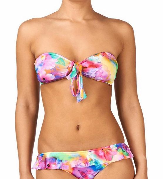 Ginja Womens Ginja Castaway Padded Bikini Top - Fusion