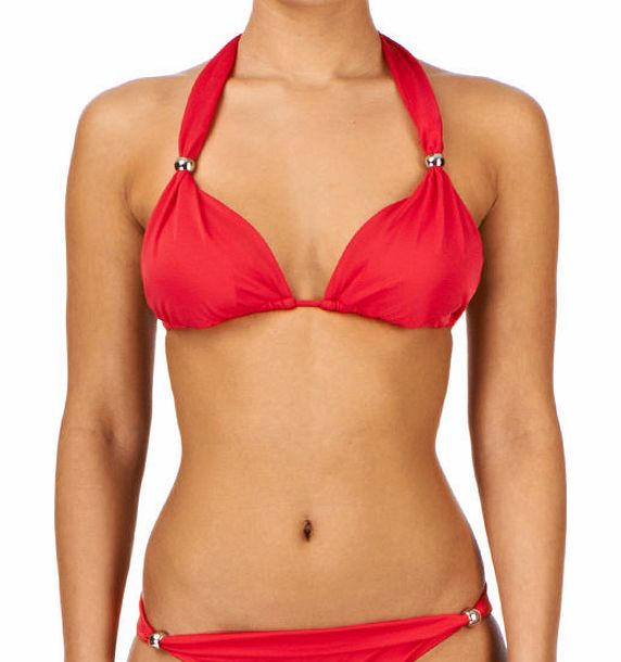 Ginja Womens Ginja Platinum Grecian Triangle Bikini